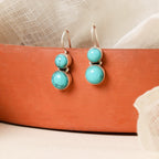 Cute Hydro Turquoise Earrings