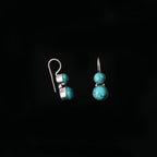 Cute Hydro Turquoise Earrings