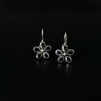 Black Onyx Hook Earrings