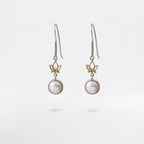 Lotus Pearl Earrings