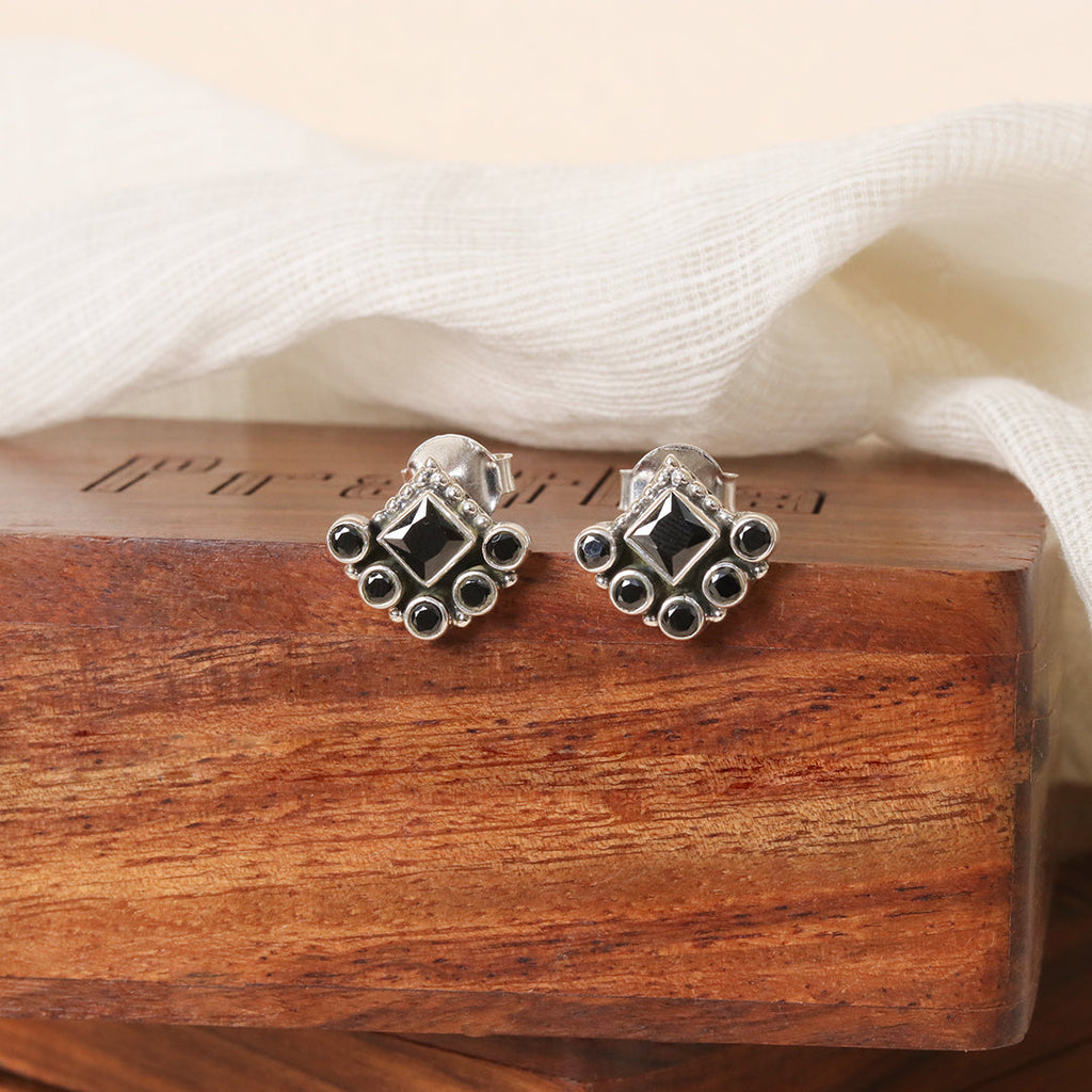Black Onyx Studs