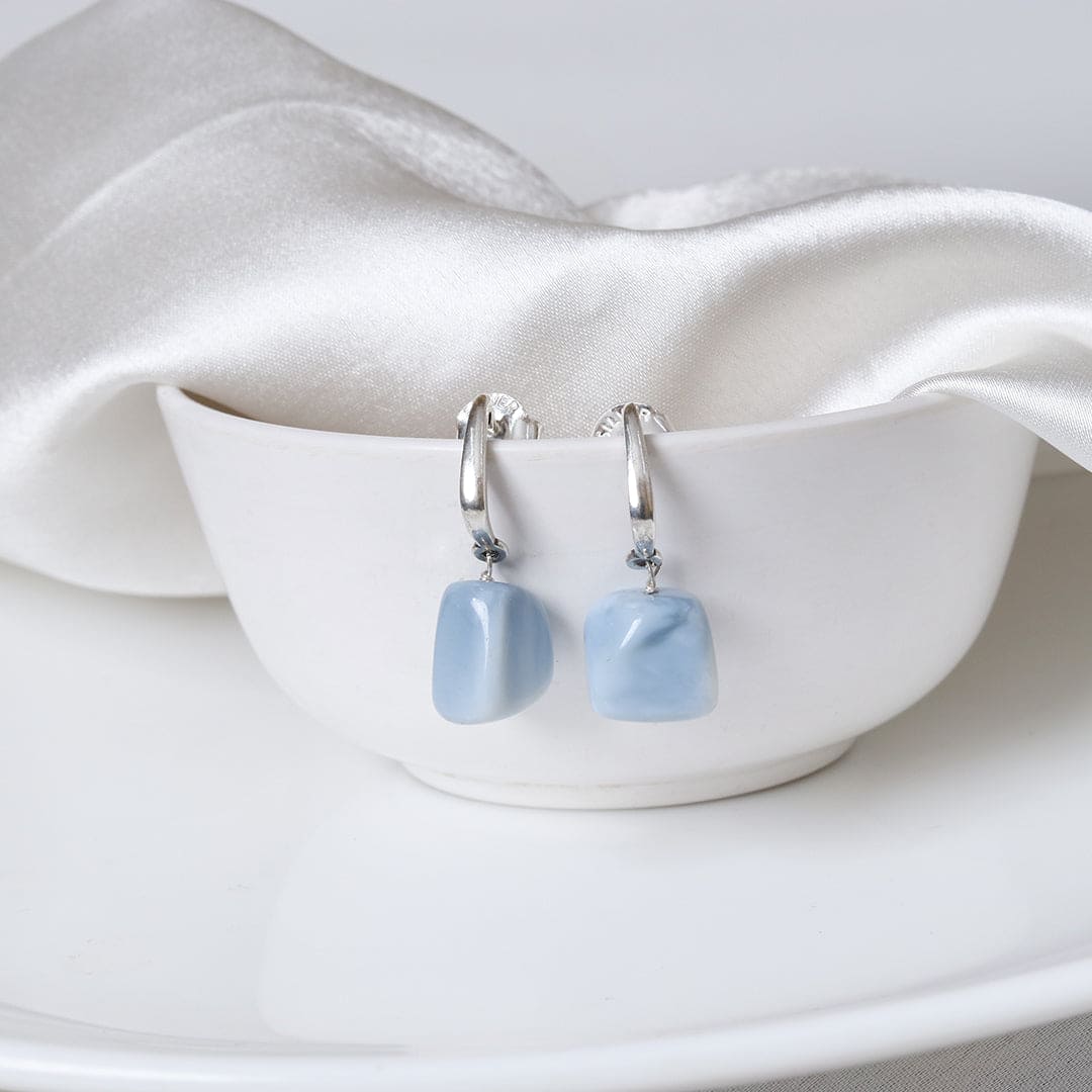 Blue Stone Earrings