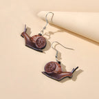 Party Decoration for Women Brown Anails Drop Women Earrings Designer Jewellery