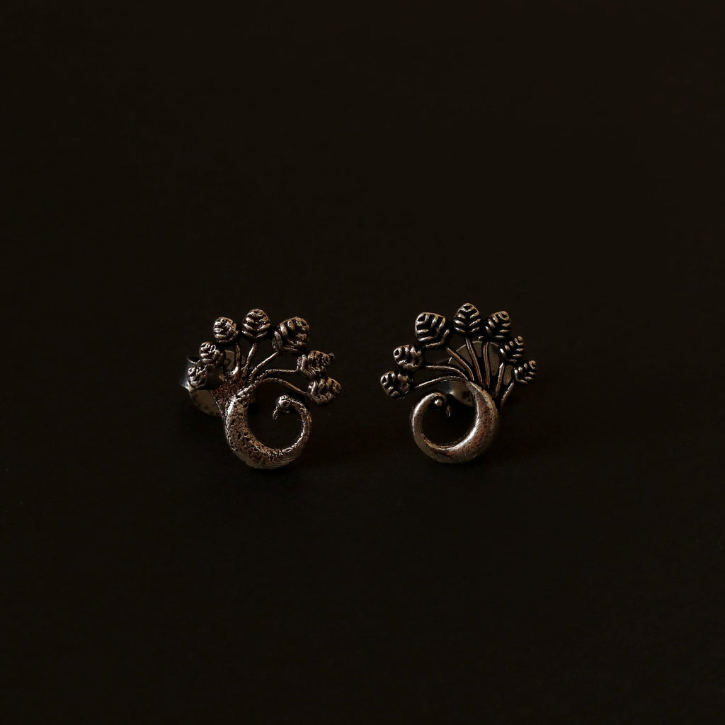 Dancing Peacock Earrings