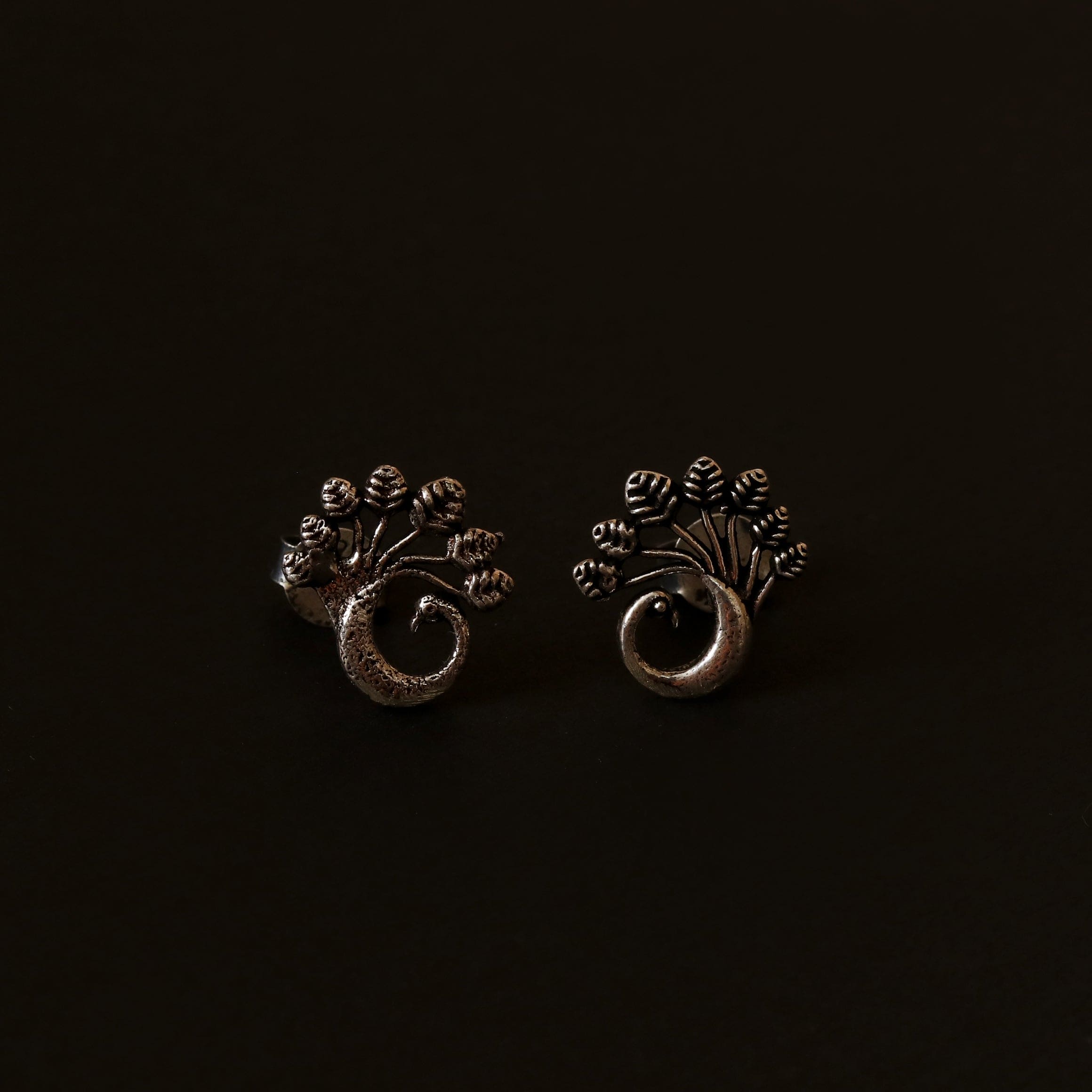 Dancing Peacock Earrings