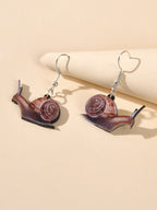 Party Decoration for Women Brown Anails Drop Women Earrings Designer Jewellery