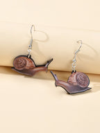 Party Decoration for Women Brown Anails Drop Women Earrings Designer Jewellery