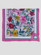 Elegant Printed Women's Stole Pink Multi | 100% Cotton