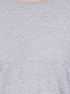 Round Neck Tshirt Grey Cotton Tshirt for men and women for summer breathable cool soft fine fabric