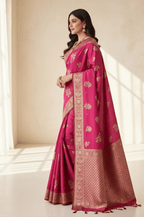 Rani Vaibhav Soft Silk Jacquard Saree-1